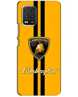 Чехол для Xiaomi Mi 10 Lite с картинкой «Lamborghini Stripe желтый» Чехол для Xiaomi Mi 10 Lite с картинкой «Lamborghini Stripe желтый»