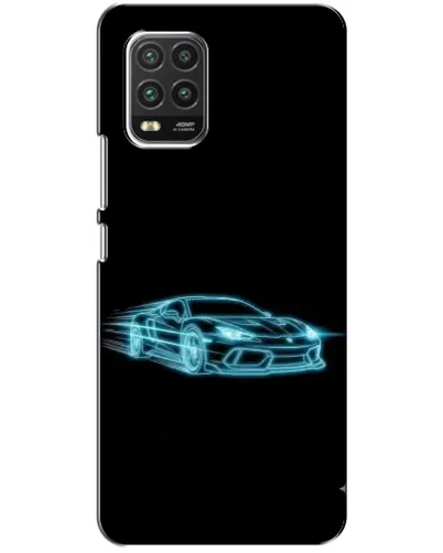 Чехол для Xiaomi Mi 10 Lite с картинкой «Неоновый контур Lamborghini» Чехол для Xiaomi Mi 10 Lite с картинкой «Неоновый контур Lamborghini»