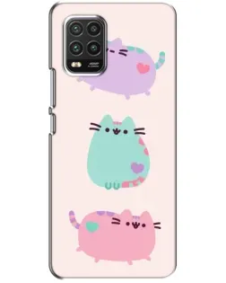 Чехол для Xiaomi Mi 10 Lite с картинкой «Pusheen трио» Чехол для Xiaomi Mi 10 Lite с картинкой «Pusheen трио»