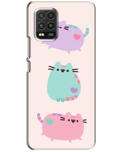 Чехол для Xiaomi Mi 10 Lite с картинкой «Pusheen трио» Чехол для Xiaomi Mi 10 Lite с картинкой «Pusheen трио»