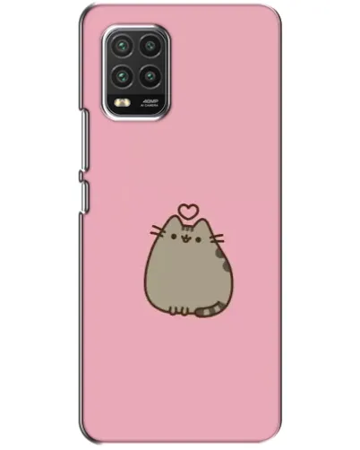 Чехол для Xiaomi Mi 10 Lite с картинкой «Pusheen сердце» Чехол для Xiaomi Mi 10 Lite с картинкой «Pusheen сердце»