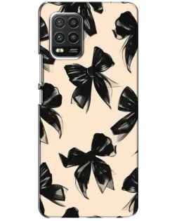 Чохол для Xiaomi Mi 10 Lite з картинкою «Патерн чорні банти» Чохол для Xiaomi Mi 10 Lite з картинкою «Патерн чорні банти»