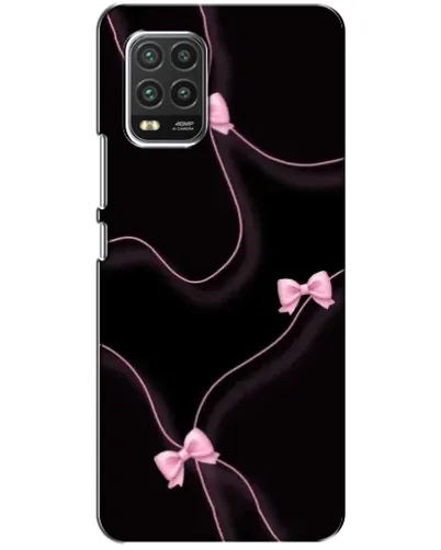 Чехол для Xiaomi Mi 10 Lite с картинкой «Розовые ленты»