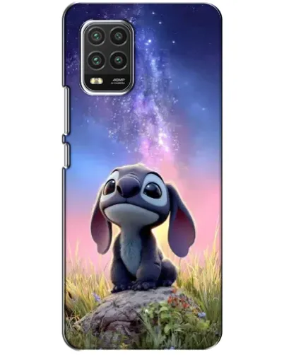 Чехол для Xiaomi Mi 10 Lite с картинкой «Стич на рассвете»
