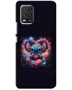 Чехол для Xiaomi Mi 10 Lite с картинкой «Stitch в цветах» Чехол для Xiaomi Mi 10 Lite с картинкой «Stitch в цветах»
