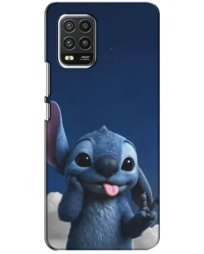 Чехол для Xiaomi Mi 10 Lite с картинкой «Стич в облаках»