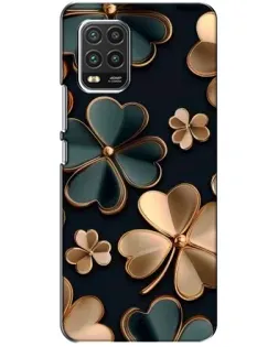 Чехол для Xiaomi Mi 10 Lite с картинкой «Клевер в золоте» Чехол для Xiaomi Mi 10 Lite с картинкой «Клевер в золоте»