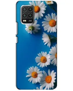 Чехол для Xiaomi Mi 10 Lite с картинкой «Белоснежные маргаритки» Чехол для Xiaomi Mi 10 Lite с картинкой «Белоснежные маргаритки»