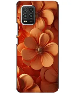 Чехол для Xiaomi Mi 10 Lite с картинкой «Оранжевый макро цветок» Чехол для Xiaomi Mi 10 Lite с картинкой «Оранжевый макро цветок»