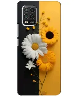 Чехол для Xiaomi Mi 10 Lite с картинкой «Подсолнух и ромашка» Чехол для Xiaomi Mi 10 Lite с картинкой «Подсолнух и ромашка»