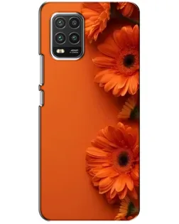 Чехол для Xiaomi Mi 10 Lite с картинкой «Оранжевые герберы» Чехол для Xiaomi Mi 10 Lite с картинкой «Оранжевые герберы»