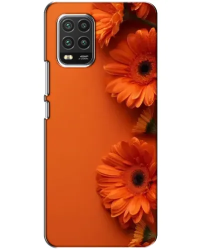 Чехол для Xiaomi Mi 10 Lite с картинкой «Оранжевые герберы» Чехол для Xiaomi Mi 10 Lite с картинкой «Оранжевые герберы»