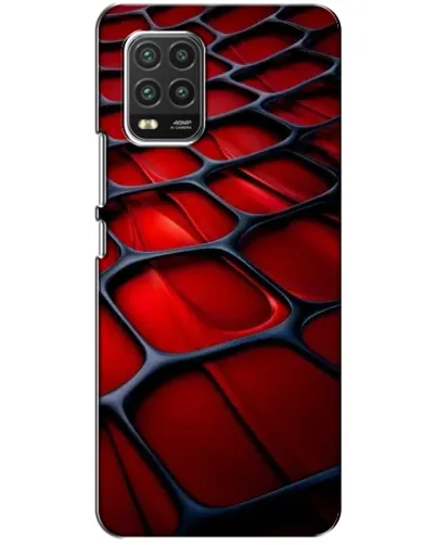Чехол для Xiaomi Mi 10 Lite с картинкой «Красная глянцевая сетка» Чехол для Xiaomi Mi 10 Lite с картинкой «Красная глянцевая сетка»
