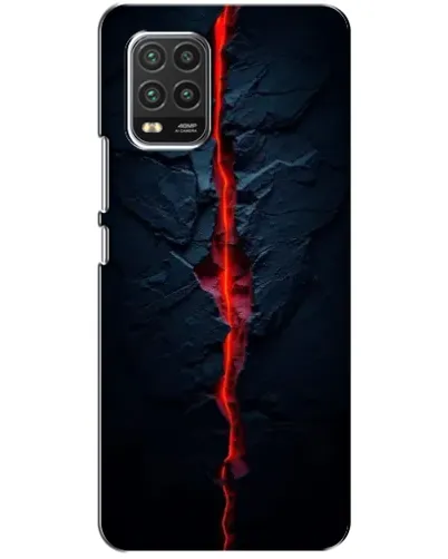 Чехол для Xiaomi Mi 10 Lite с картинкой «Kрасная лавовая трещина» Чехол для Xiaomi Mi 10 Lite с картинкой «Kрасная лавовая трещина»