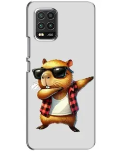 Чехол для Xiaomi Mi 10 Lite с картинкой «Капибара рэпер даб» Чехол для Xiaomi Mi 10 Lite с картинкой «Капибара рэпер даб»