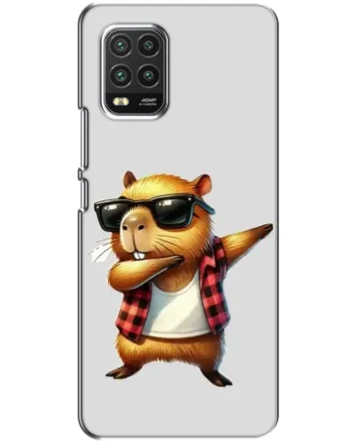 Чехол для Xiaomi Mi 10 Lite с картинкой «Капибара рэпер даб» Чехол для Xiaomi Mi 10 Lite с картинкой «Капибара рэпер даб»