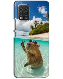 Чехол для Xiaomi Mi 10 Lite с картинкой «Капибара на море» Чехол для Xiaomi Mi 10 Lite с картинкой «Капибара на море»