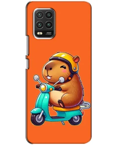 Чехол для Xiaomi Mi 10 Lite с картинкой «Капибара на скутере» Чехол для Xiaomi Mi 10 Lite с картинкой «Капибара на скутере»