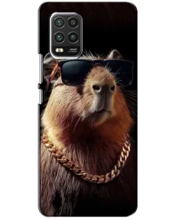 Чехол для Xiaomi Mi 10 Lite с картинкой «Капибара золотая цепь» Чехол для Xiaomi Mi 10 Lite с картинкой «Капибара золотая цепь»