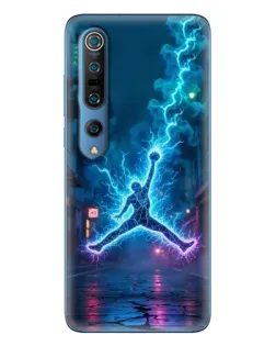 Чохол для Xiaomi Mi 10 Pro з картинкою «Jordan Gold Jumpman»