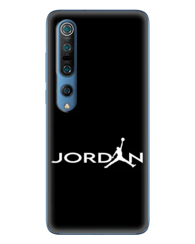 Чохол для Xiaomi Mi 10 Pro з картинкою «Jordan White Logo»