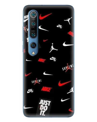 Чохол для Xiaomi Mi 10 Pro з картинкою «Nike Mix Pattern»