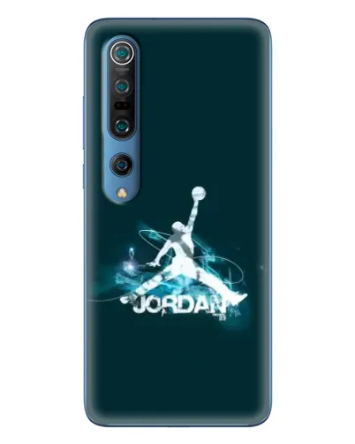 Чохол для Xiaomi Mi 10 Pro з картинкою «Jordan Blue Fire»