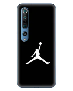 Чохол для Xiaomi Mi 10 Pro з картинкою «Jordan Silhouette»