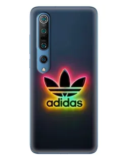 Чохол для Xiaomi Mi 10 Pro з картинкою «Неоновий Adidas»