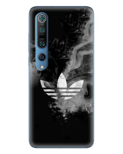 Чохол для Xiaomi Mi 10 Pro з картинкою «Абстрактний дим Adidas»