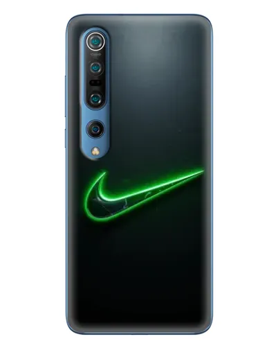 Чехол для Xiaomi Mi 10 Pro с картинкой «Неоновый контур Nike» Чехол для Xiaomi Mi 10 Pro с картинкой «Неоновый контур Nike»