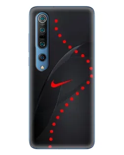 Чехол для Xiaomi Mi 10 Pro с картинкой «Абстрактный дизайн Nike»