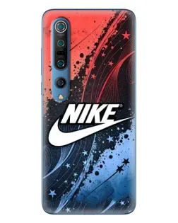 Чехол для Xiaomi Mi 10 Pro с картинкой «Градиентный принт Найк»