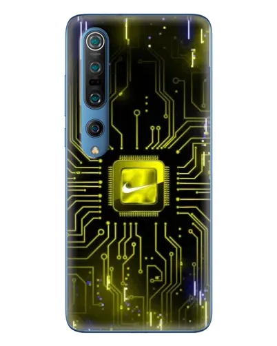 Чехол для Xiaomi Mi 10 Pro с картинкой «Nike — золотая искра» Чехол для Xiaomi Mi 10 Pro с картинкой «Nike — золотая искра»
