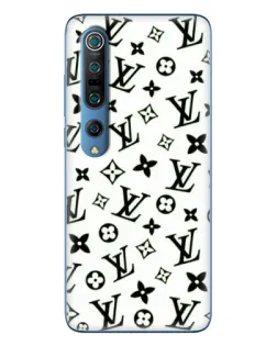 Чохол для Xiaomi Mi 10 Pro з картинкою «Монохромний хаос LV»