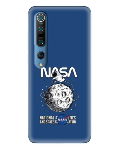 Чехол для Xiaomi Mi 10 Pro с картинкой «NASA — лунная миссия»