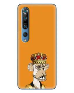 Чохол для Xiaomi Mi 10 Pro з картинкою «Золота мавпа Bored Ape»