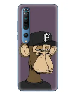 Чохол для Xiaomi Mi 10 Pro з картинкою «Bored Ape в кепці»