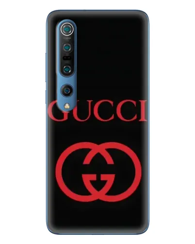 Чехол для Xiaomi Mi 10 Pro с картинкой «Gucci — красный логотип»