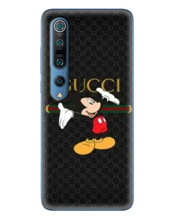 Чехол для Xiaomi Mi 10 Pro с картинкой «Микки Маус Gucci»