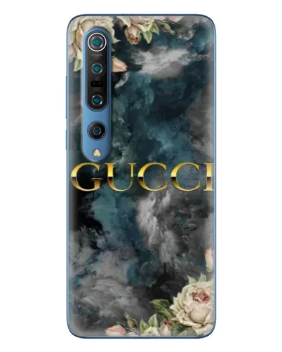 Чехол для Xiaomi Mi 10 Pro с картинкой «Абстрактные цветы Gucci»