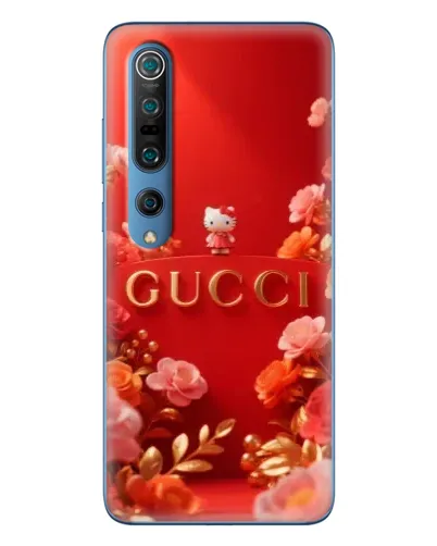 Чехол для Xiaomi Mi 10 Pro с картинкой «Gucci — золотой сад»