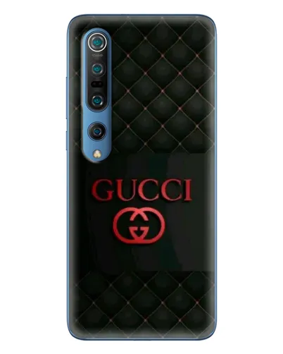 Чехол для Xiaomi Mi 10 Pro с картинкой «Gucci — стеганый черный»