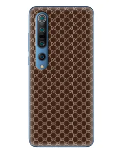 Чохол для Xiaomi Mi 10 Pro з картинкою «Gucci — шоколадна сітка»