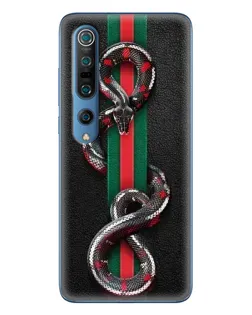 Чохол для Xiaomi Mi 10 Pro з картинкою «Gucci — змія на смузі»