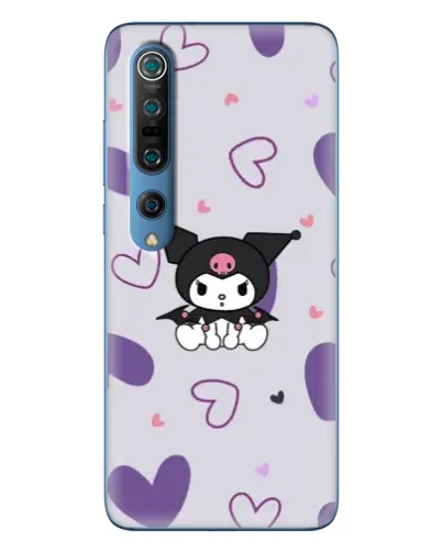 Чохол для Xiaomi Mi 10 Pro з картинкою «Kuromi та лавандові серця»