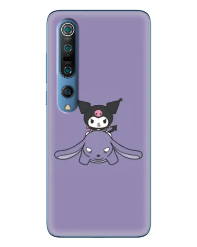 Чохол для Xiaomi Mi 10 Pro з картинкою «Kuromi на ліловому фоні»