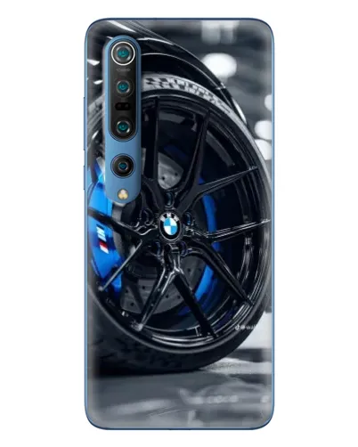 Чехол для Xiaomi Mi 10 Pro с картинкой «Колесо BMW вблизи»