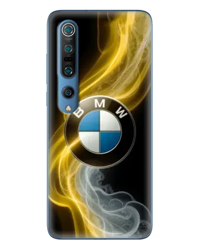 Чехол для Xiaomi Mi 10 Pro с картинкой «Золотистый дым BMW»