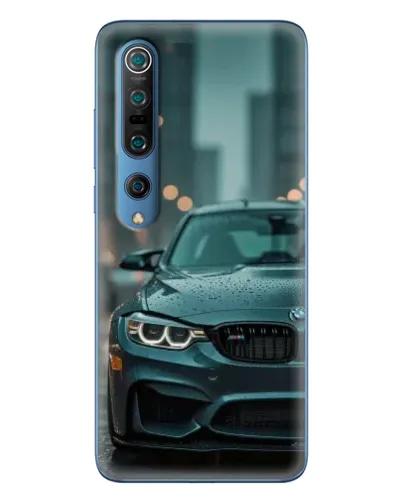 Чехол для Xiaomi Mi 10 Pro с картинкой «BMW в огнях города»